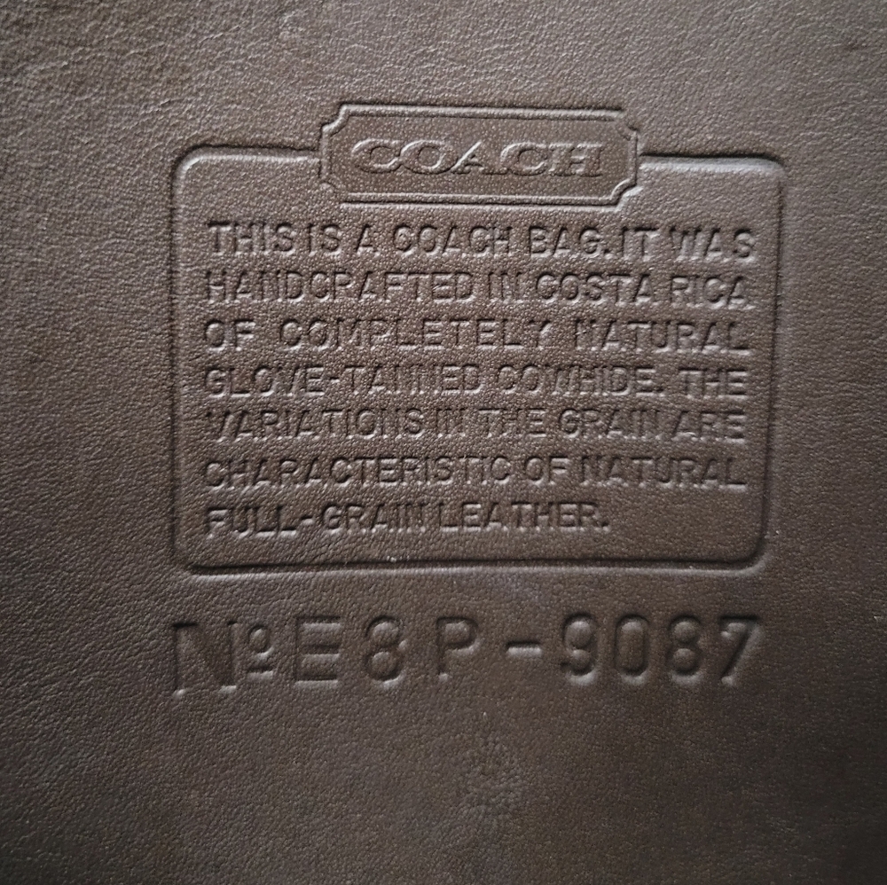 Vintage COACH Metropolis ZIP 9087 - Picture 3 of 14